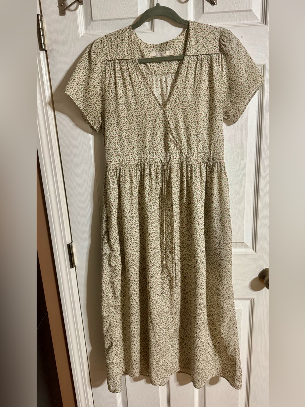 Christy Dawn Strawberry Cream Dress